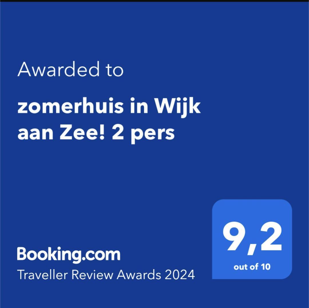 Zomerhuis In Wijk Aan Zee! 2 Pers Eksteriør billede