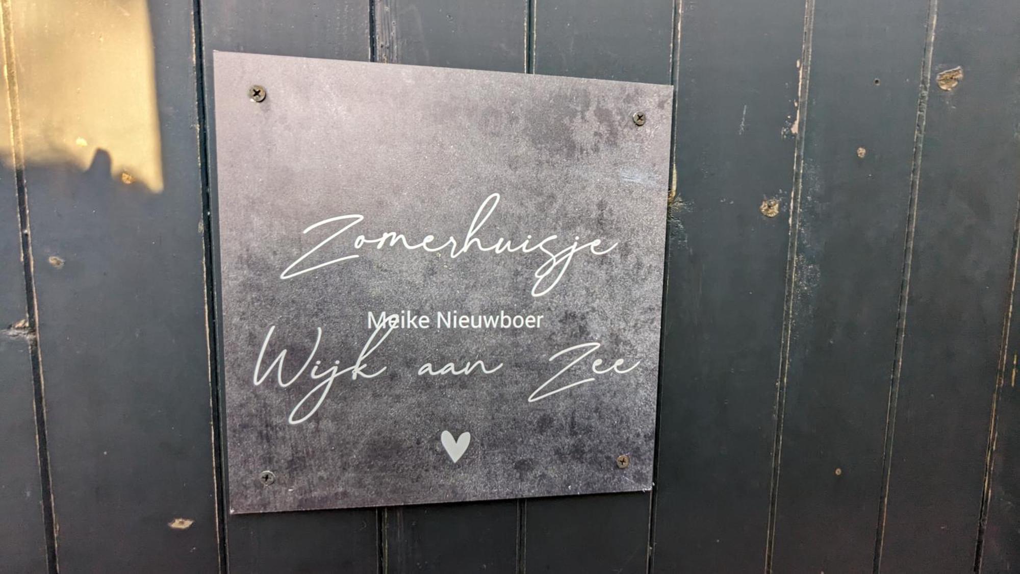 Zomerhuis In Wijk Aan Zee! 2 Pers Eksteriør billede