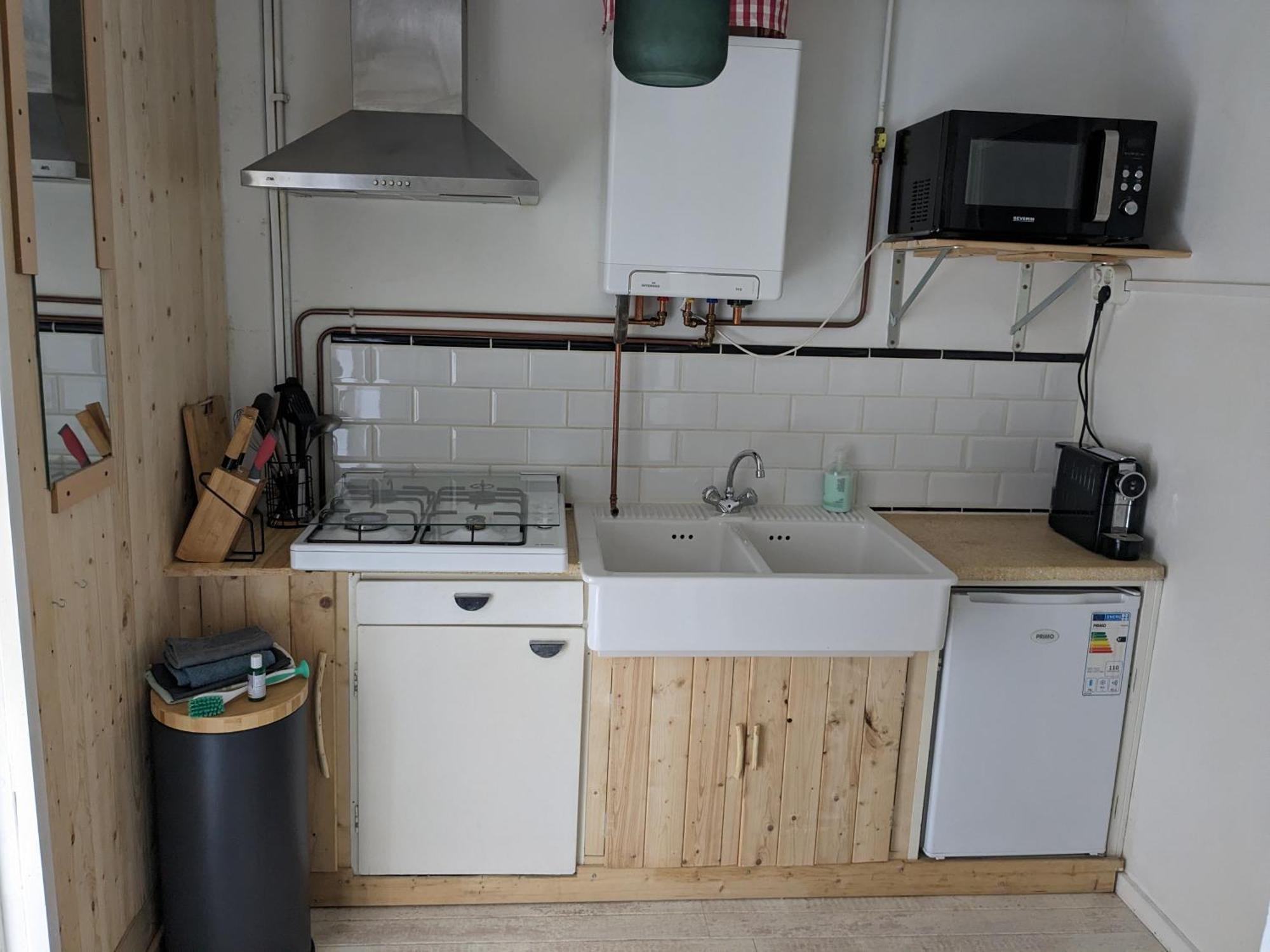 Zomerhuis In Wijk Aan Zee! 2 Pers Eksteriør billede